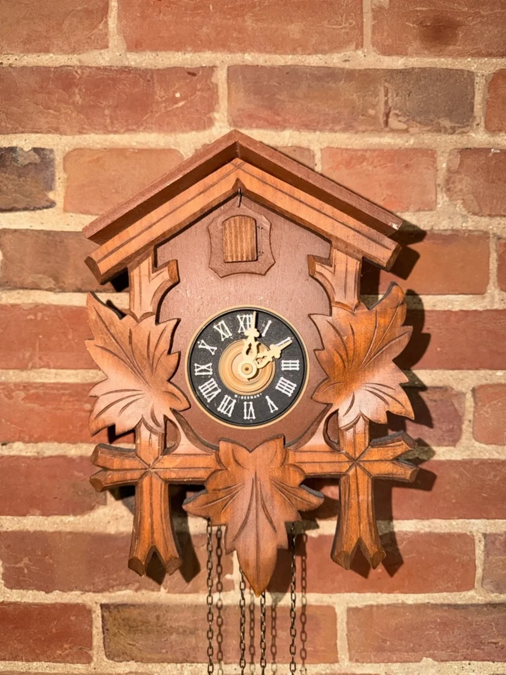 Vintage Style Emil Schmeckenbecher Cuckoo Clock Black Forest Of Germany 1974